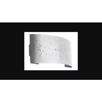 Strühm Migo 5 W-os natúr fehér  fehér fali lámpa