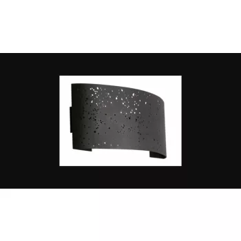 Strühm Migo 5 W-os natúr fehér  fekete fali lámpa