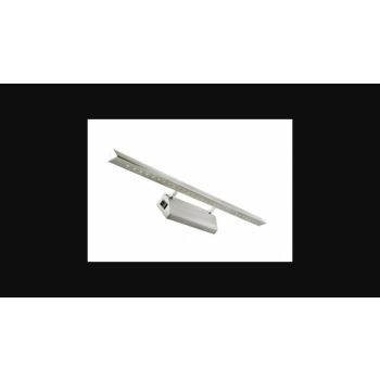 Strühm Riton 6 W-os natúr fehér  matt króm fali lámpa