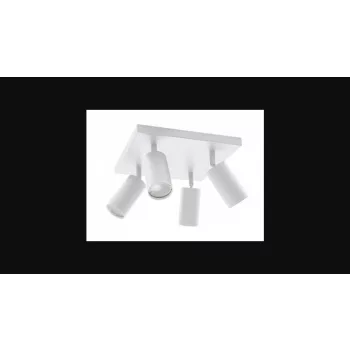 Strühm Manam GU10 foglalatú  4-es fehér mennyezeti lámpa