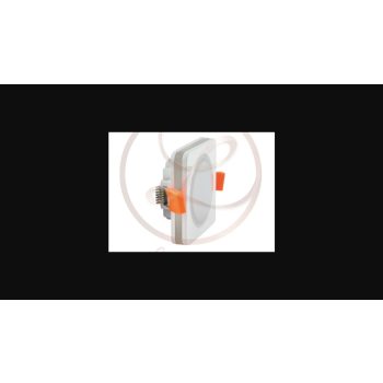   Strühm Goti 5 W-os süllyesztett natúr fehér  fehér színű négyzet alakú LED-es mennyezetlámpa