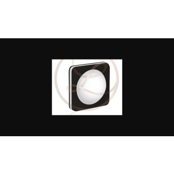   Strühm Goti 5 W-os süllyesztett natúr fehér  fekete színű négyzet alakú LED-es mennyezetlámpa