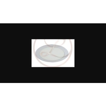   Strühm Slim 12 W-os süllyesztett hideg fehér  fehér színű kör alakú LED-es mennyezetlámpa