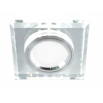   Strühm Stan Led négyzet alakú spot keret króm  GU10-es foglalattal