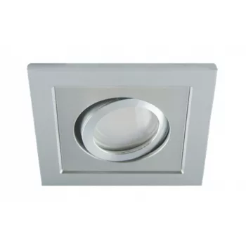   Strühm Borys négyzet alakú spot keret ezüst  GU10-es foglalattal