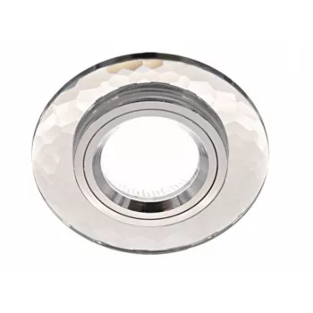   Strühm Hanna kör alakú spot keret átlátszó/króm  GU10-es foglalattal