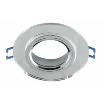   Strühm Selena kör alakú spot keret átlátszó/króm  GU10/MR16-os foglalattal