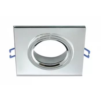   Strühm Selena négyzet alakú spot keret átlátszó/króm  GU10/MR16-os foglalattal