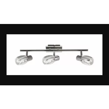   Strühm Manavgat króm 3-as mennyezeti lámpa  E14-es foglalattal