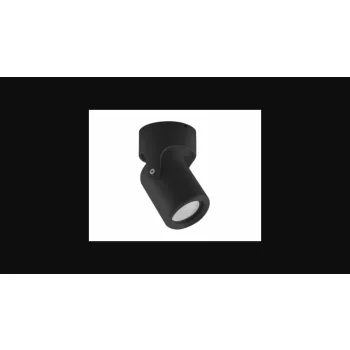 Strühm Domen fekete keret  GU10-es foglalattal