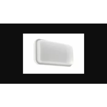 Strühm Albin 14 W-os natúr fehér  fehér kültéri lámpa