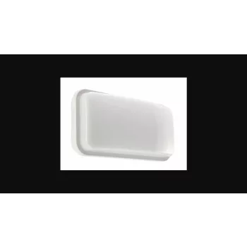 Strühm Albin 20 W-os natúr fehér  fehér kültéri lámpa