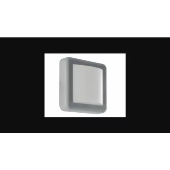 Strühm Fido Led D natúr fehér  szürke oldalfali lámpa