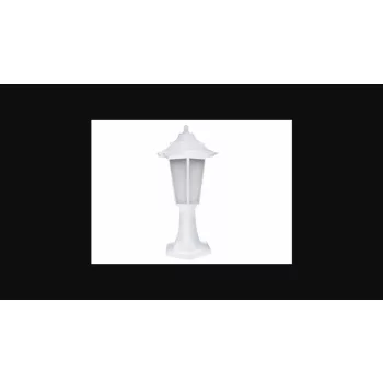   Strühm Begonya 1 fehér kültéri állólámpa  E27-es foglalattal