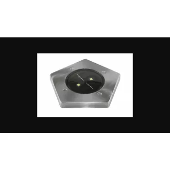   Strühm Garet Led 0 5 W-os szögletes  talajba szúrható napelemes lámpa