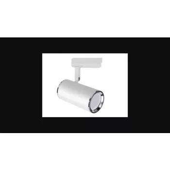   Strühm Megan 124x54 mm fehér  sínre szerelhető lámpa  GU10-es foglalattal