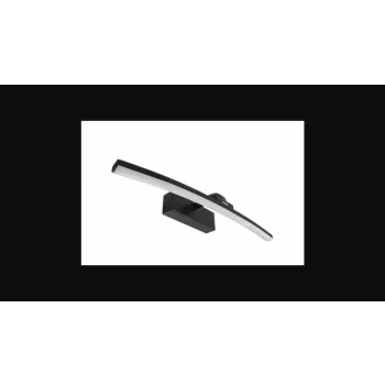   Strühm Mamba Led 8w-os 400 mm-es  natúr fehér  fekete tükör feletti lámpa