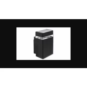   MasterLED Hana 155x110 Kerti oldalfalra helyezhető RAL7021 fekete színű lámpa GU10-es foglalattal