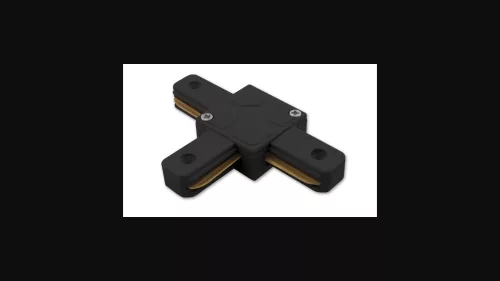 MasterLED ZX T típusú csatlakozó  matt fekete