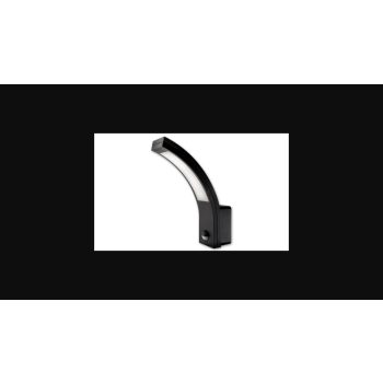   MasterLED Diron 10W-os natúr fehér  fekete fali lámpa  mozgásérzékelős