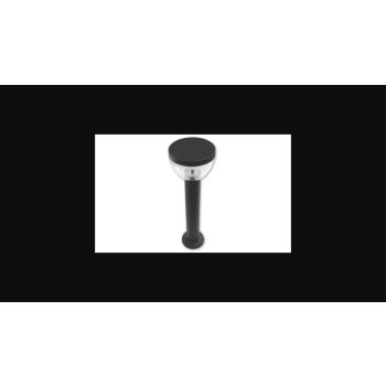   MasterLED Merida 9 W-os natúr fehér  50 cm magas fekete állólámpa