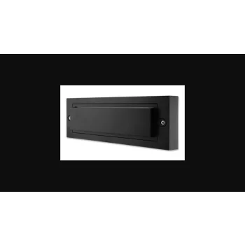 MasterLED Tino 6 W-os natúr fehér  fekete fali lámpa