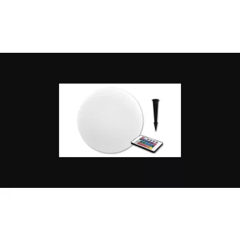   MasterLED Kula 2 W-os földbe szúrható 30 cm-es napelemes kerti gömb  RGB