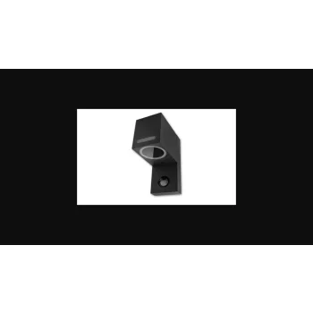   MasterLED Lida mozgásérzékelős szögletes kültéri oldalfali lámpa  GU10-es foglalattal