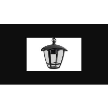   MasterLED Niko fekete kültéri függőlámpa  E27-es foglalattal