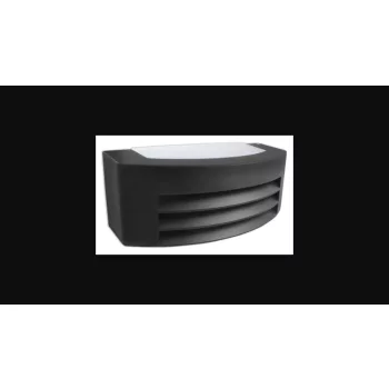   MasterLED Corso kültéri fekete oldalfali lámpatest  E27-es foglalattal