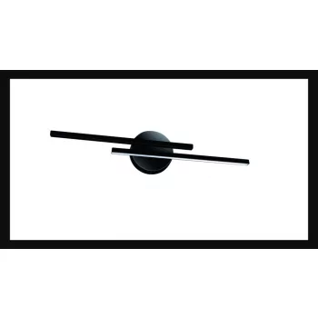 Strühm Gracja 2x7 W-os natúrfehér  fekete fali lámpa