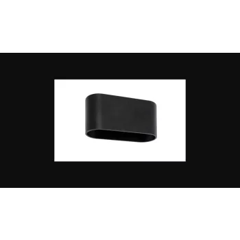 Strühm Tobias G9 foglalatú  fekete fali lámpa