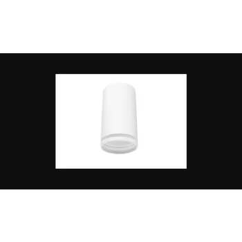   Strühm Zula DWL henger alakú fehér keret  GU10-es foglalattal