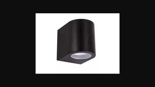 Strühm Gamp C 80x68 mm fekete oldalfali lámpa  GU-10-es foglalattal