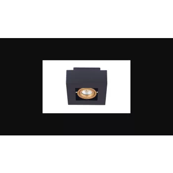   MasterLED Nemo fekete színű spot keret  GU10-es foglalattal