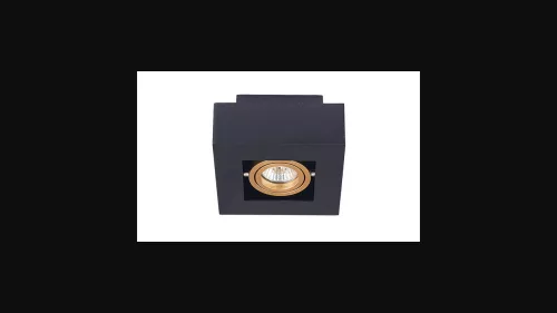 MasterLED Nemo fekete színű spot keret  GU10-es foglalattal
