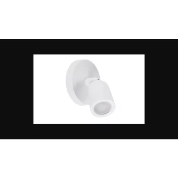 Strühm Bogna GU10 foglalatú  fehér fali lámpa