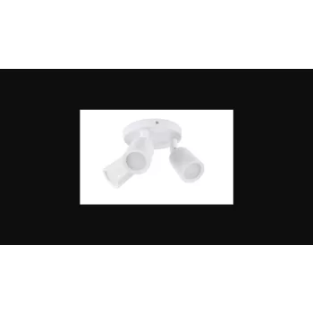 Strühm Bogna GU10 foglalatú  fehér 3-as mennyezeti lámpa