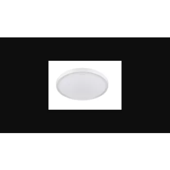   Strühm Fabio 24 W-os ø390 mm kerek natúr fehér mennyezeti lámpa IP44-es védettségű