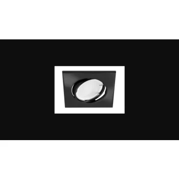 Strühm Bono négyzet alakú spot keret fekete színű
