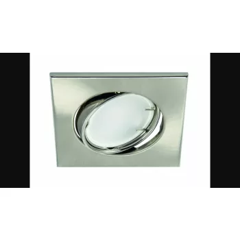 Strühm Bono négyzet alakú spot keret mattkróm színű