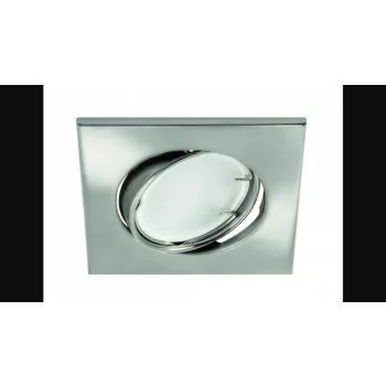 Strühm Bono négyzet alakú spot keret króm színű