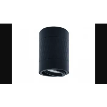   Strühm Piano DWL henger alakú fekete mennyezetlámpa GU10-es foglalattal