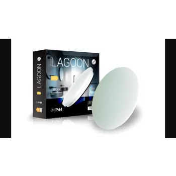   Lagoon 36 W-os ø350 mm kerek natúr fehér mennyezeti lámpa IP44-es védettségű