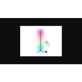 MasterLED RGB 140 cm-es  fekete színű állólámpa