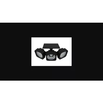   Strühm Siren 7 W-os LED napelemes reflektor beépített mozgásérzékelővel