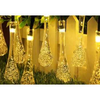 MasterLED Napelemes csepp alakú girland 20 led 4 85 m