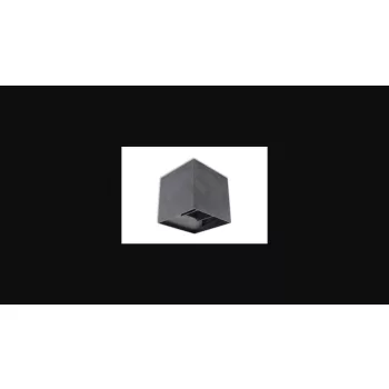 MasterLED Kira 6 W-os antracitszürke fali lámpa