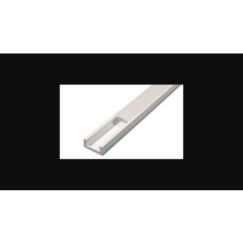   MasterLED Felületre szerelhető Slim PVC profil opál fedéllel 2 méteres szál szürke