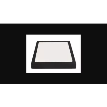   MasterLED Proma Falon kívüli ledes mennyezetlámpa 24 W natúr fehér  fekete négyzet